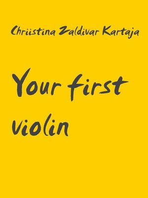 cover image of Your first violin